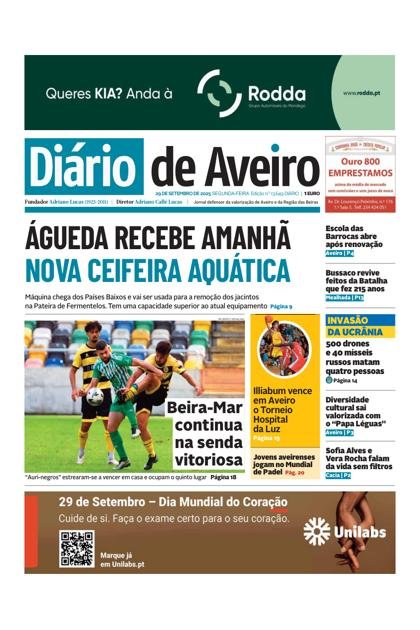 Diário de Aveiro – 29/09/2025