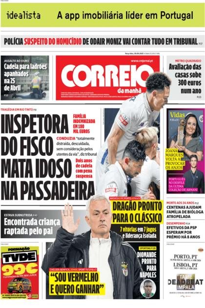 Correio da Manhã – 30/09/2025