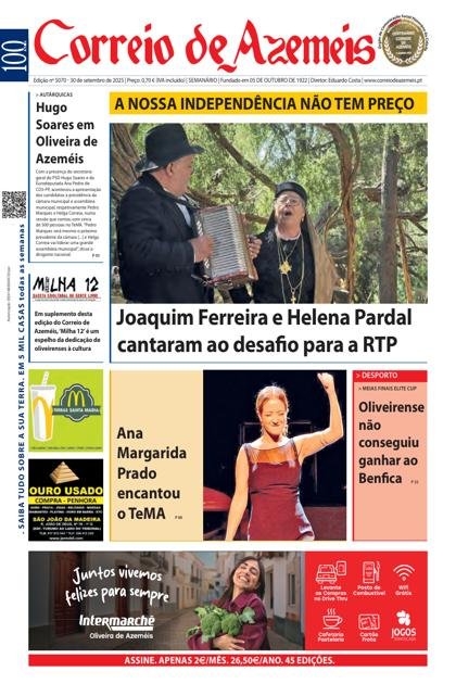Correio de Azeméis – 30/09/2025
