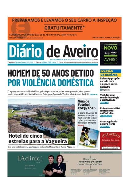 Diário de Aveiro – 30/09/2025