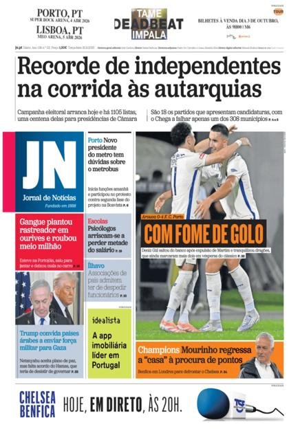 Jornal de Notícias – 30/09/2025