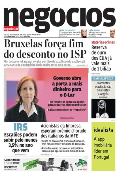 Negócios – 30/09/2025