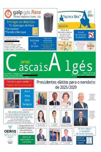 Jornal CascaisAlgés – Outubro 2025