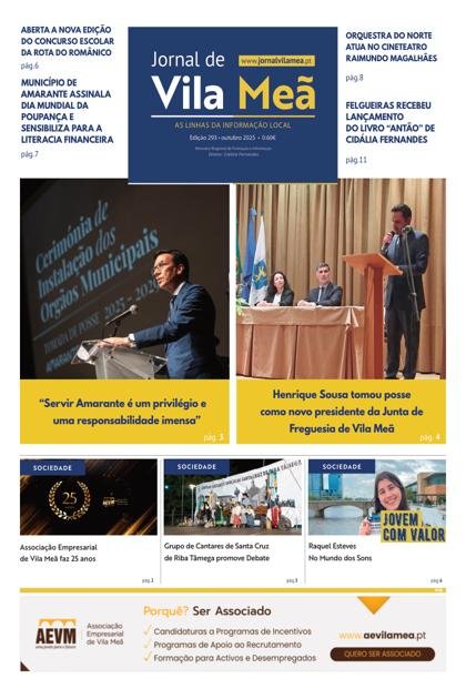 Jornal de Vila Meã – Outubro 2025