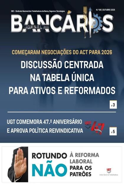 Jornal dos Bancários – Outubro 2025