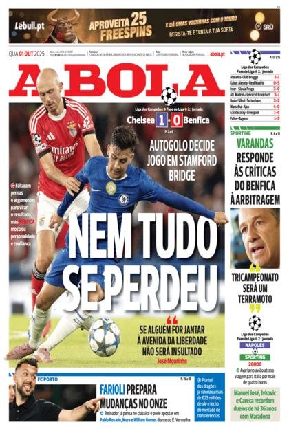 A Bola – 1/10/2025