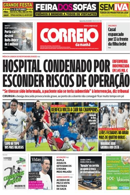 Correio da Manhã – 1/10/2025