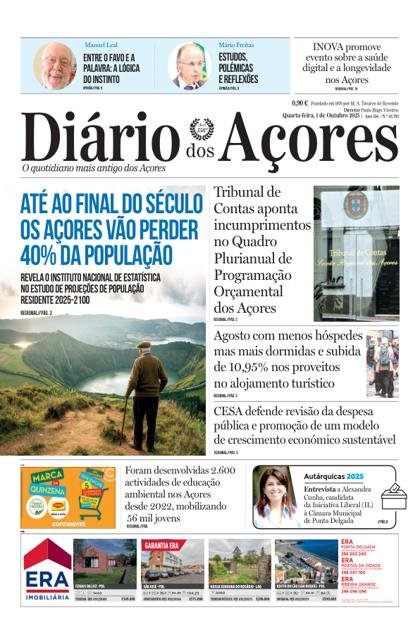 Diário dos Açores – 1/10/2025