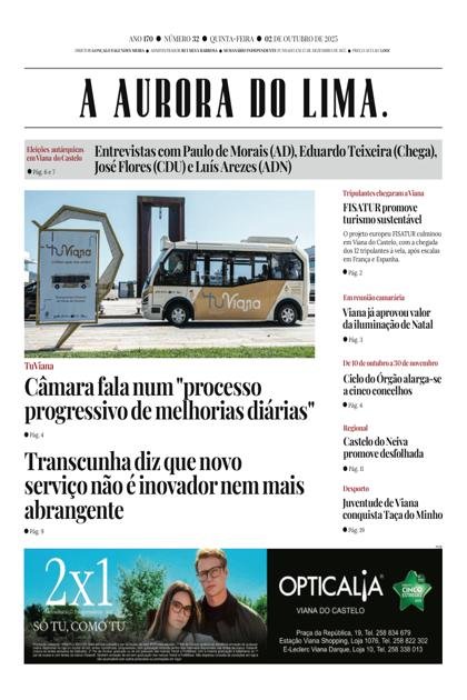 A Aurora do Lima – 2/10/2025