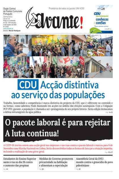 Avante! – 2/10/2025