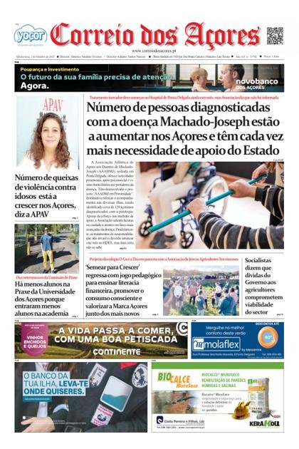 Correio dos Açores – 2/10/2025
