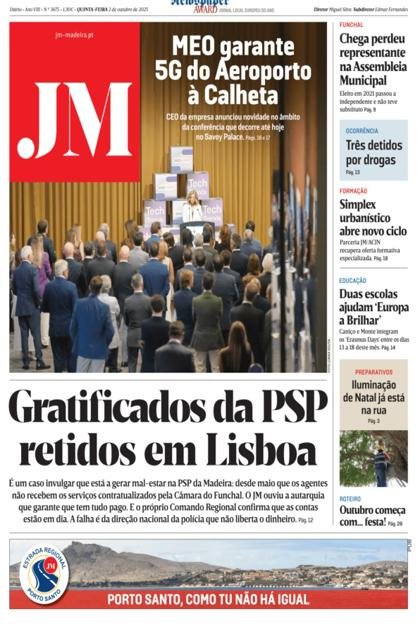 Jornal da Madeira – 2/10/2025