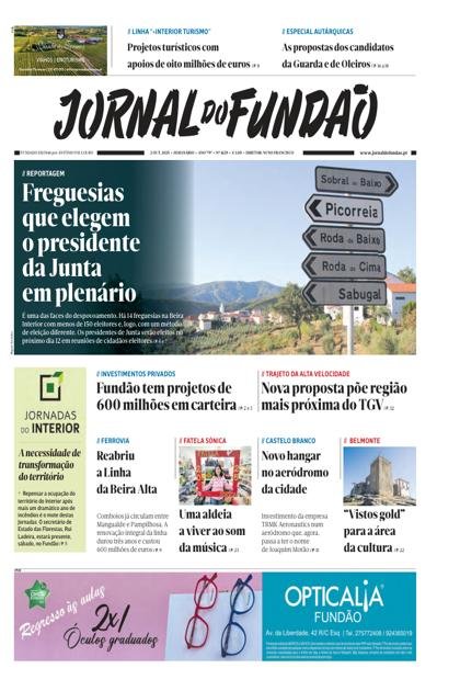 Jornal do Fundão – 2/10/2025