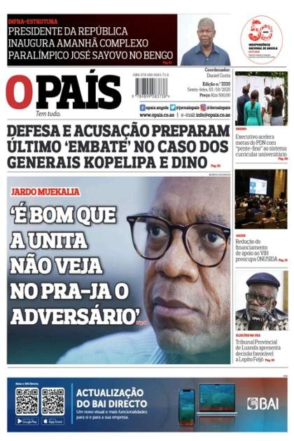O País – 3/10/2025