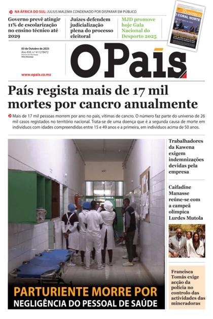 O País – 3/10/2025