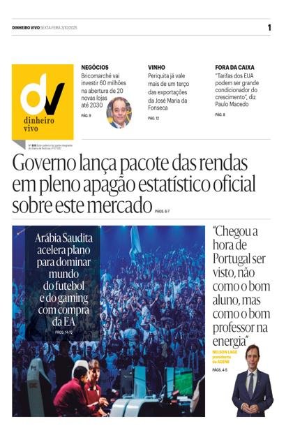 Dinheiro Vivo DN – 3/10/2025