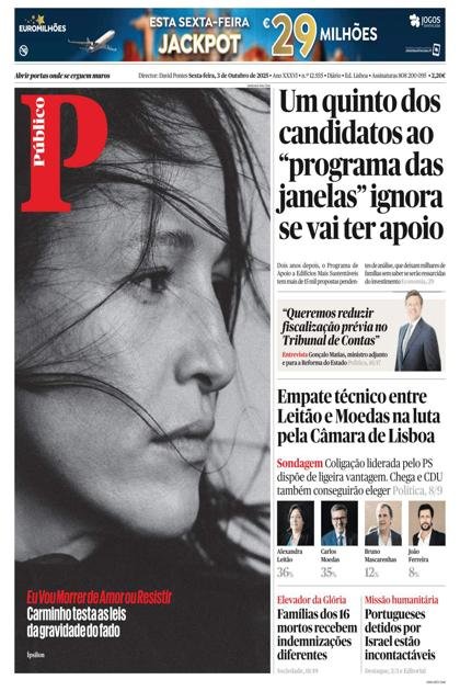 Público LX – 3/10/2025