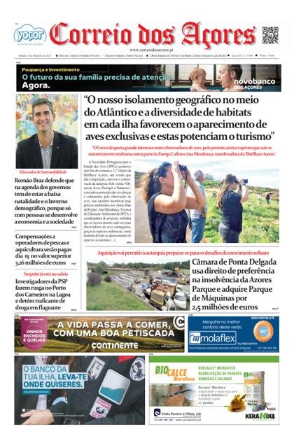 Correio dos Açores – 4/10/2025
