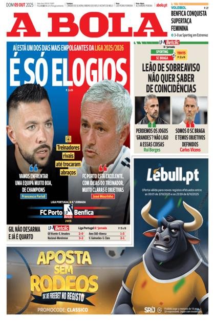 A Bola – 5/10/2025