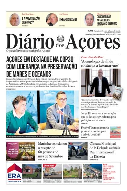 Diário dos Açores – 5/10/2025