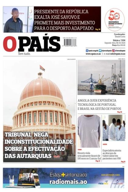 O País – 6/10/2025