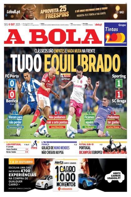 A Bola – 6/10/2025