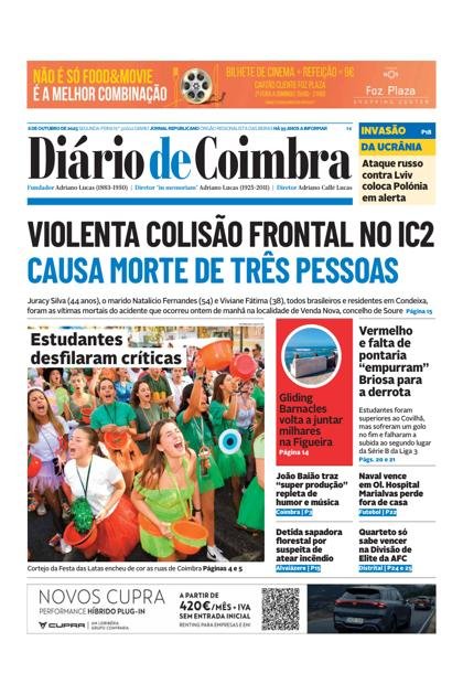 Diário de Coimbra – 6/10/2025