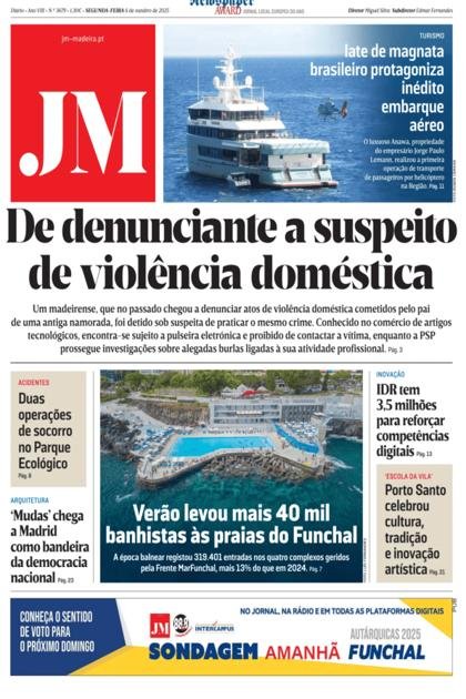 Jornal da Madeira – 6/10/2025