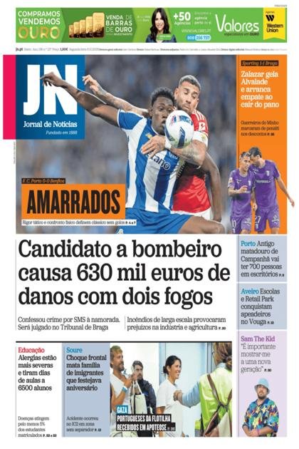 Jornal de Notícias – 6/10/2025