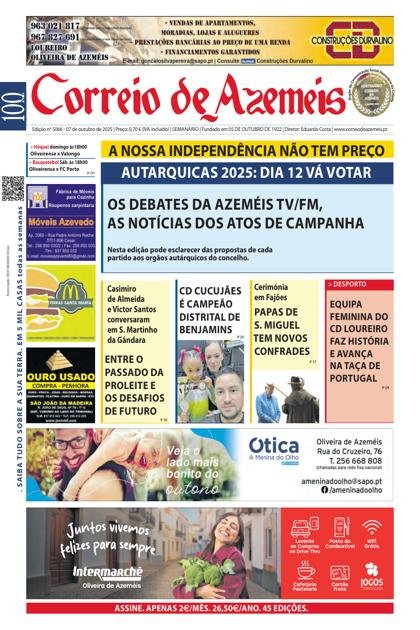 Correio de Azeméis – 7/10/2025