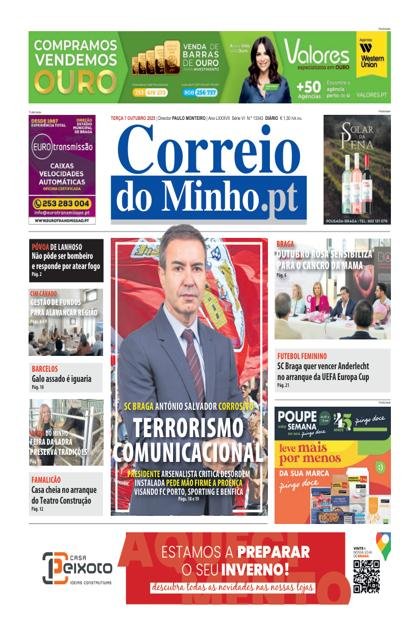 Correio do Minho – 7/10/2025