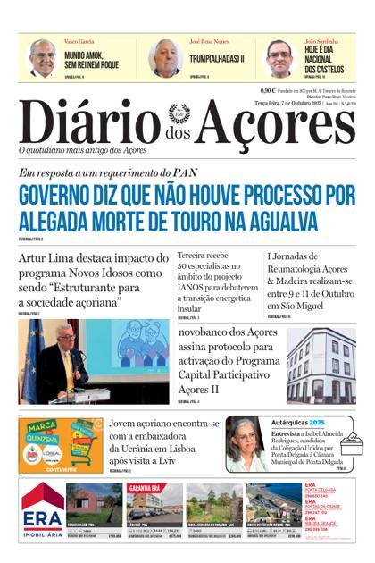 Diário dos Açores – 7/10/2025