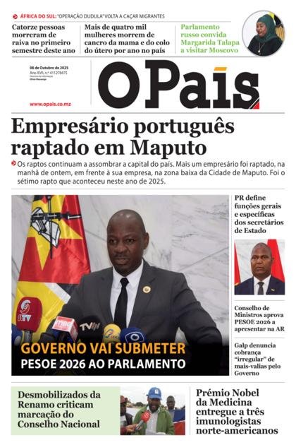 O País – 8/10/2025