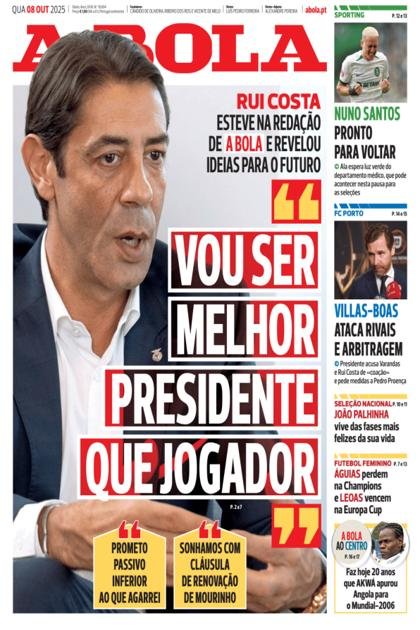 A Bola – 8/10/2025