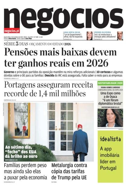 Negócios – 8/10/2025