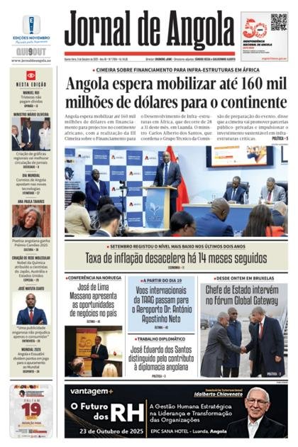 Jornal de Angola – 9/10/2025