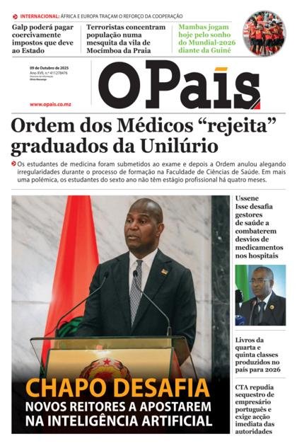 O País – 9/10/2025