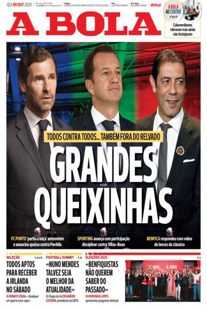 A Bola – 9/10/2025