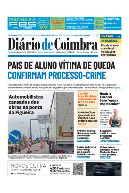 Diário de Coimbra – 9/10/2025