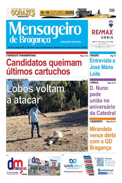 Mensageiro de Bragança – 9/10/2025