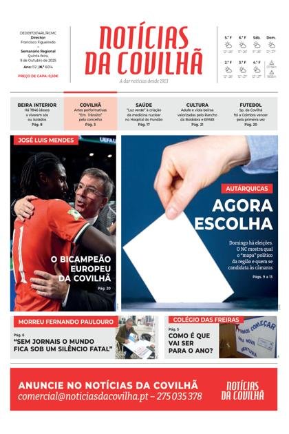 Notícias da Covilhã – 9/10/2025