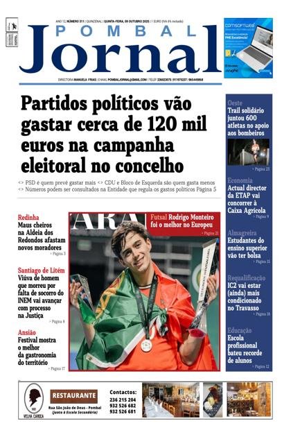 Pombal Jornal – 9/10/2025