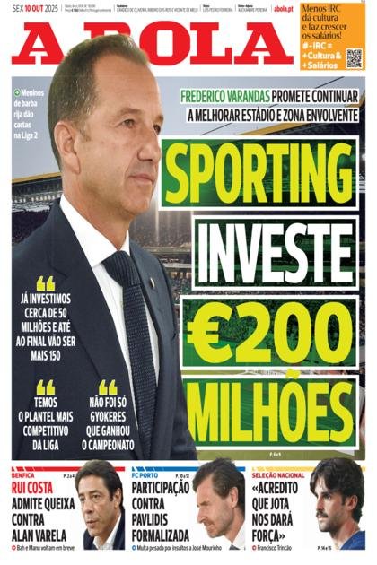 A Bola – 10/10/2025