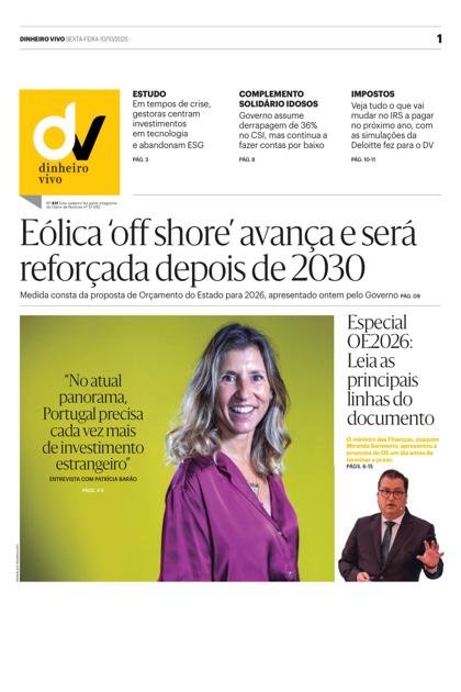 Dinheiro Vivo DN – 10/10/2025