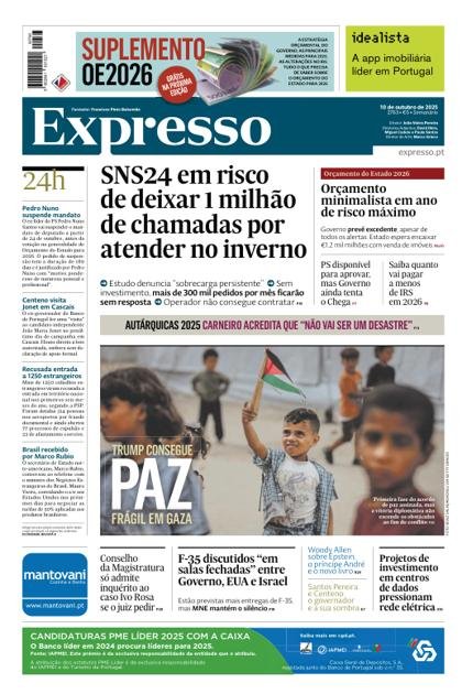 Expresso – 10/10/2025