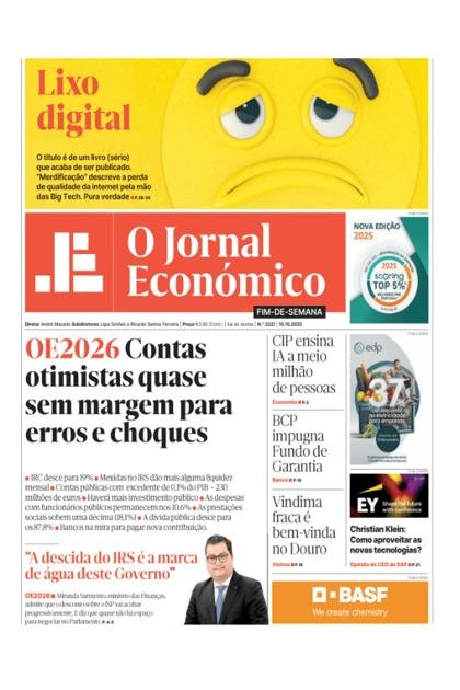 Jornal Económico – 10/10/2025