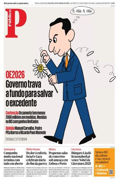 Público LX – 10/10/2025