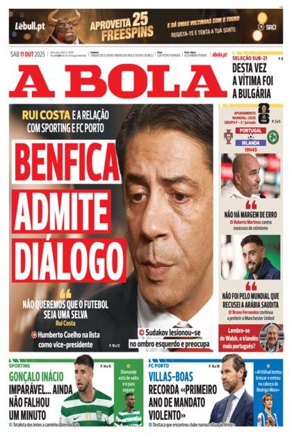 A Bola – 11/10/2025