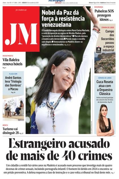 Jornal da Madeira – 11/10/2025