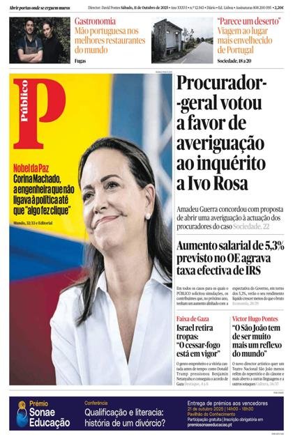 Público LX – 11/10/2025